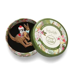 Christmas Bounce Brooch^Erstwilder Online