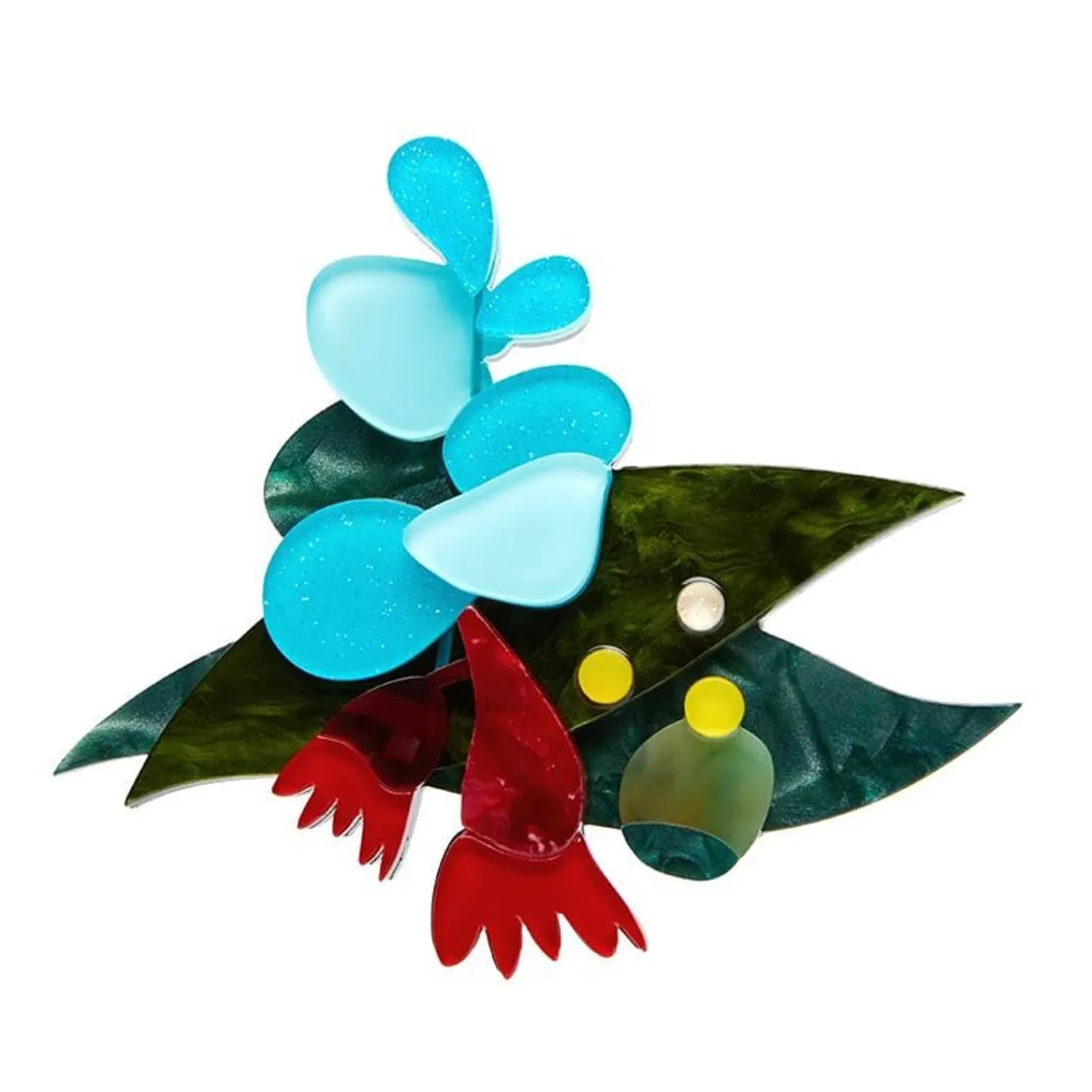 Christmas Holly-Days Brooch^Erstwilder Hot