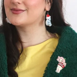 Christmas Sweater Petal Brooch^Erstwilder Best