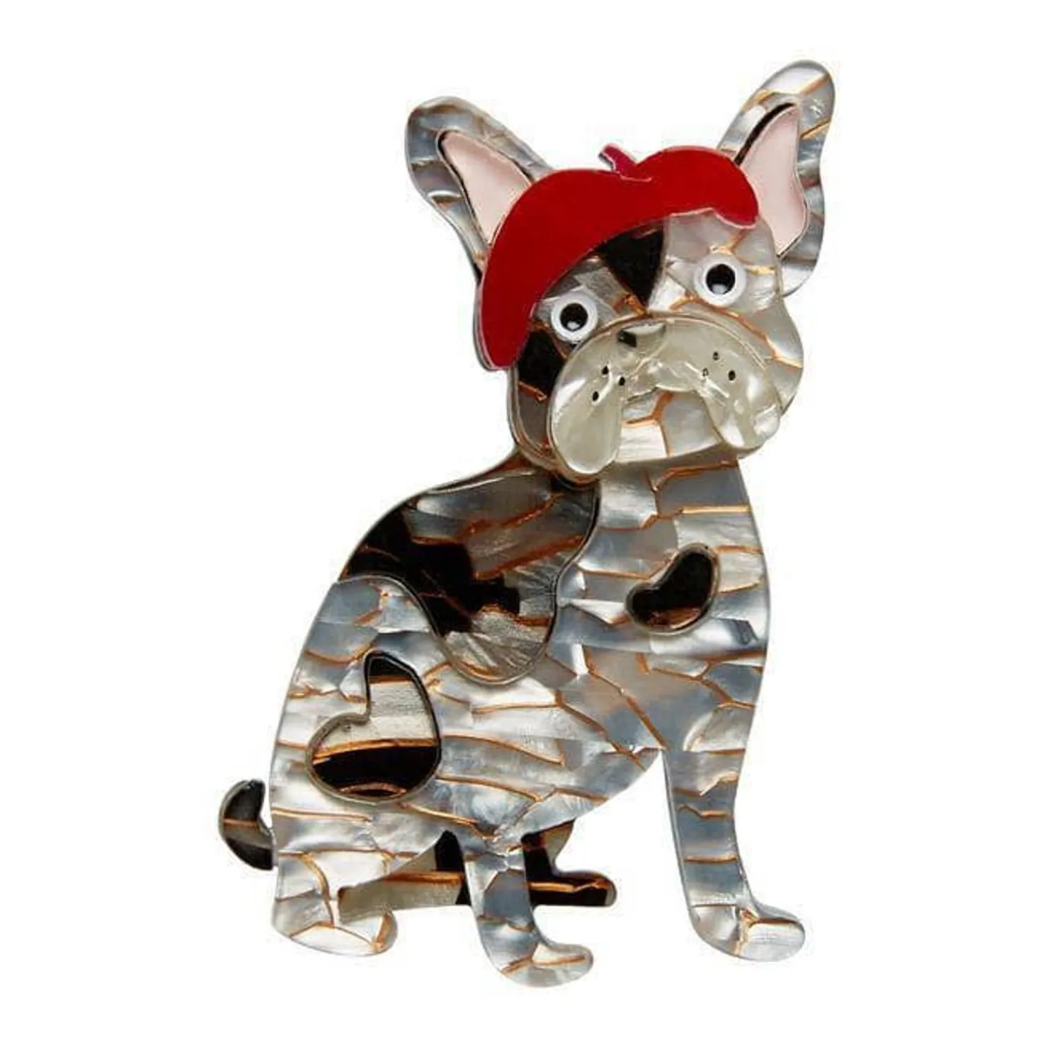 Claude The Chic Dog Brooch^Erstwilder Outlet