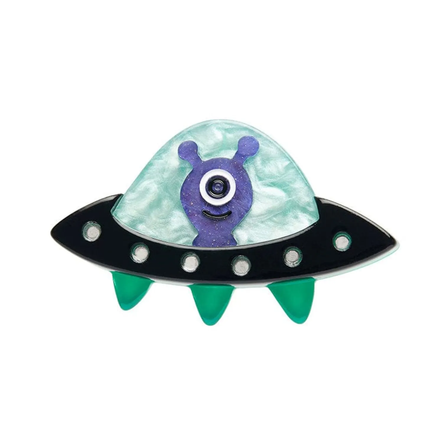 Close Encounter Mini Brooch^Erstwilder Clearance
