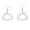 Cloud Glitter Resin Drop Earrings - White^Erstwilder Discount