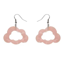 Cloud Solid Glitter Resin Drop Earrings - Pink^Erstwilder Hot