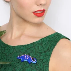 Club Life Dinosaur Brooch^Erstwilder
