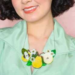 Compare The Pear Statement Necklace^Erstwilder New