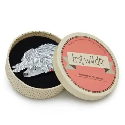 Conan The Content Dog Brooch^Erstwilder Outlet