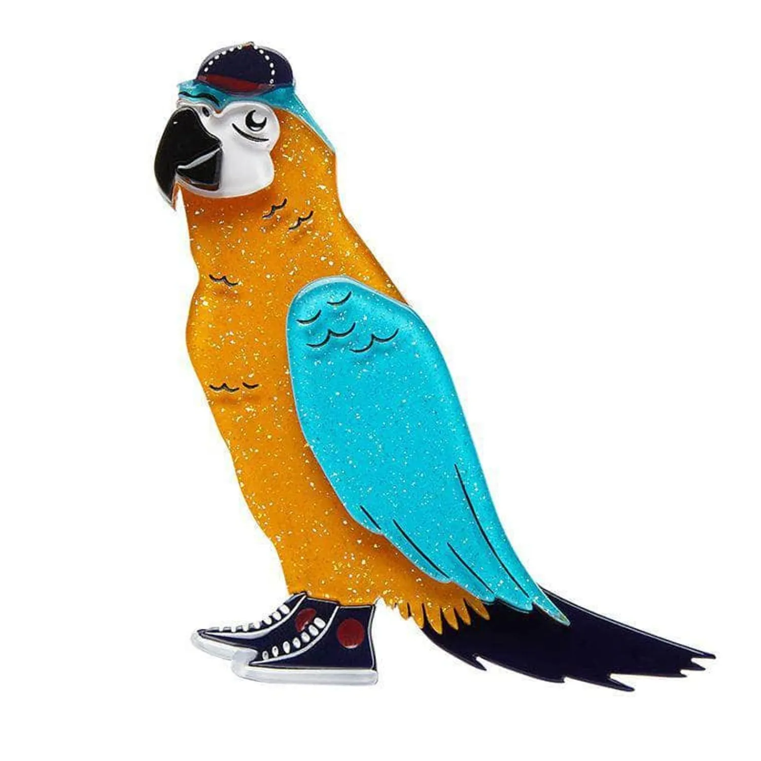 Corey The Macaw Brooch^Erstwilder Hot