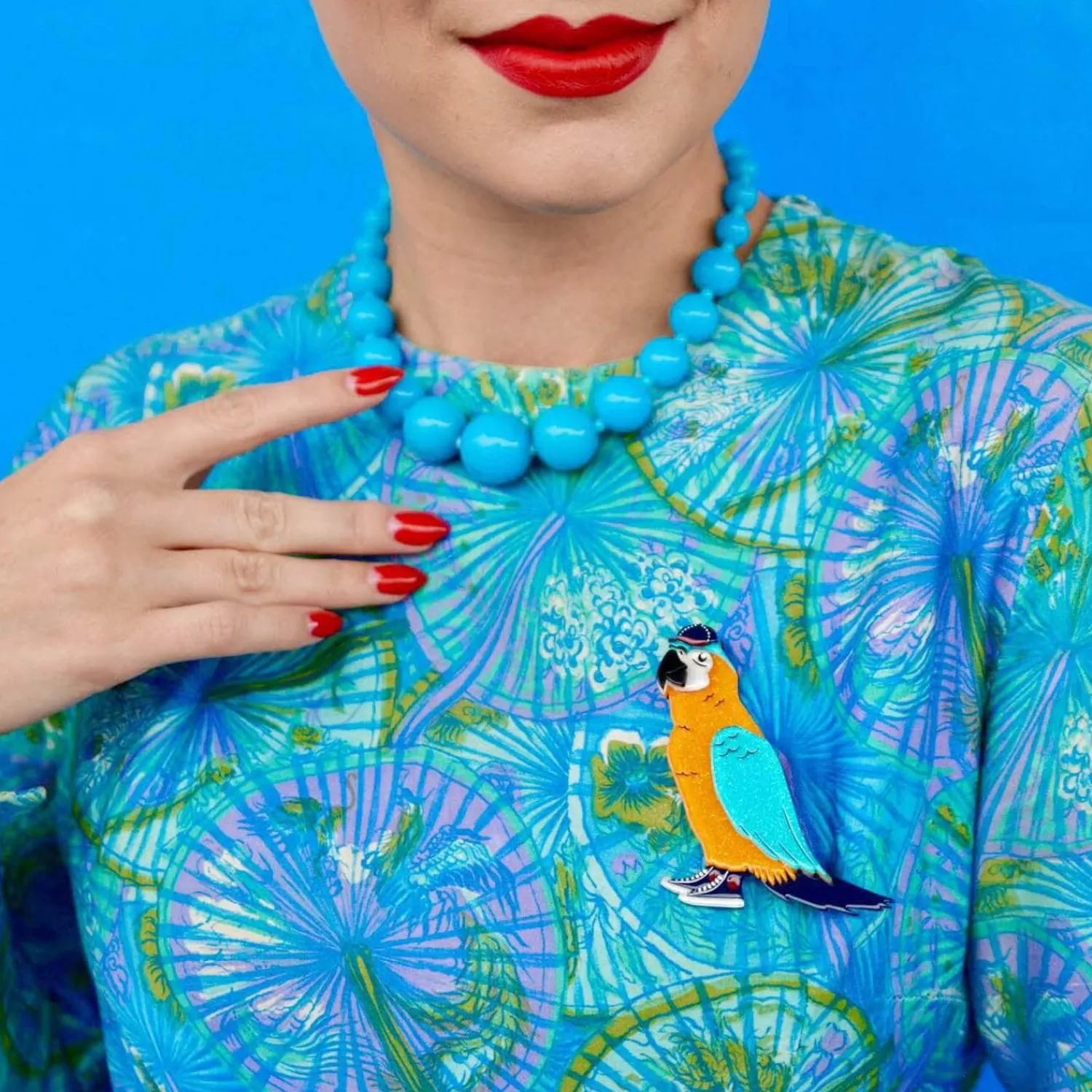 Corey The Macaw Brooch^Erstwilder Hot