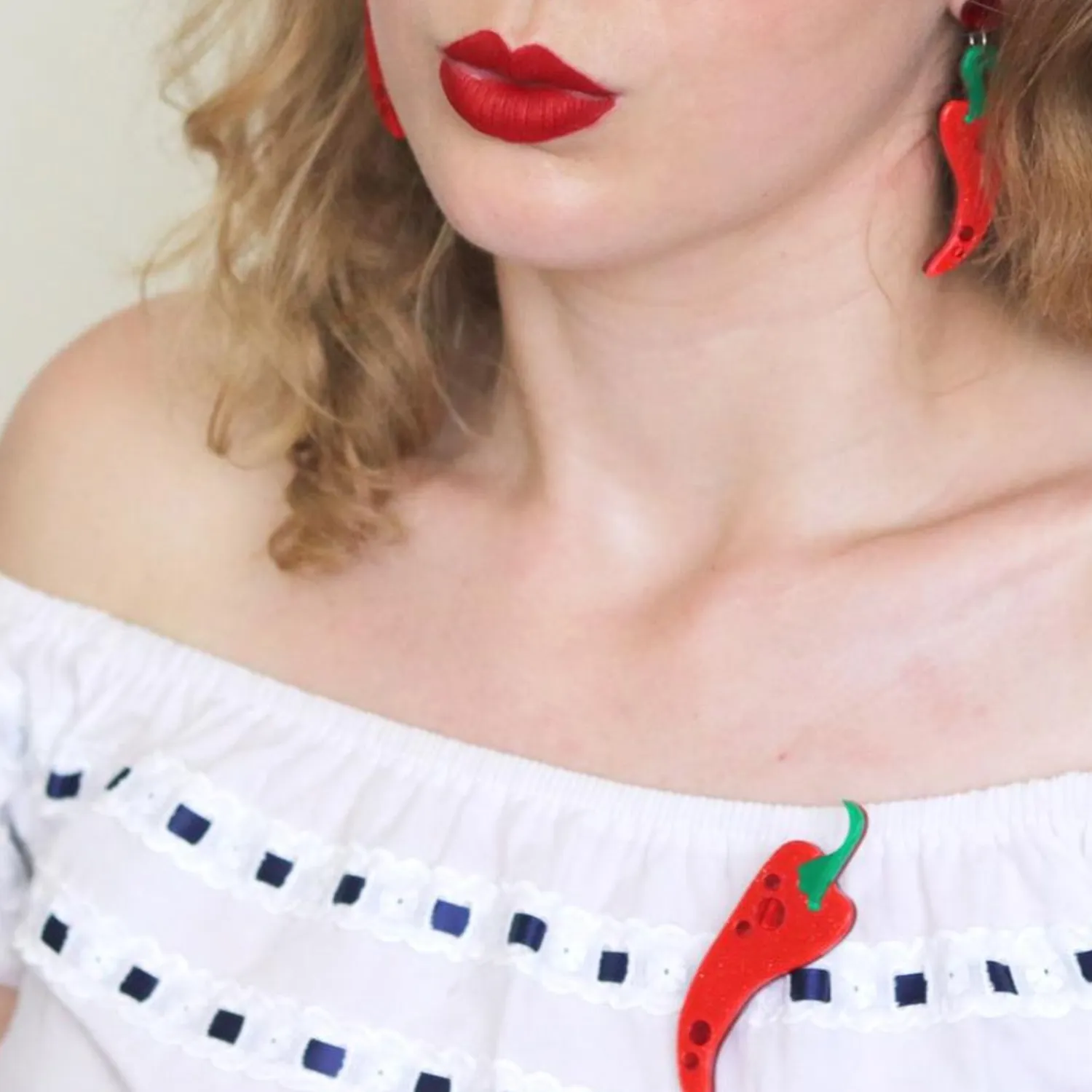 Cosas Picante Brooch^Erstwilder New