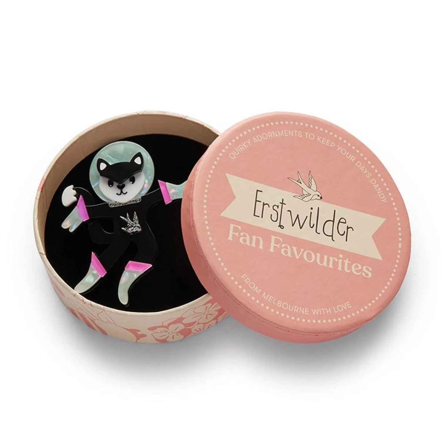 Cosmic Kitty Brooch^Erstwilder Sale