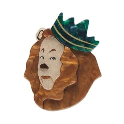 Cowardly Lion Brooch^Erstwilder Outlet