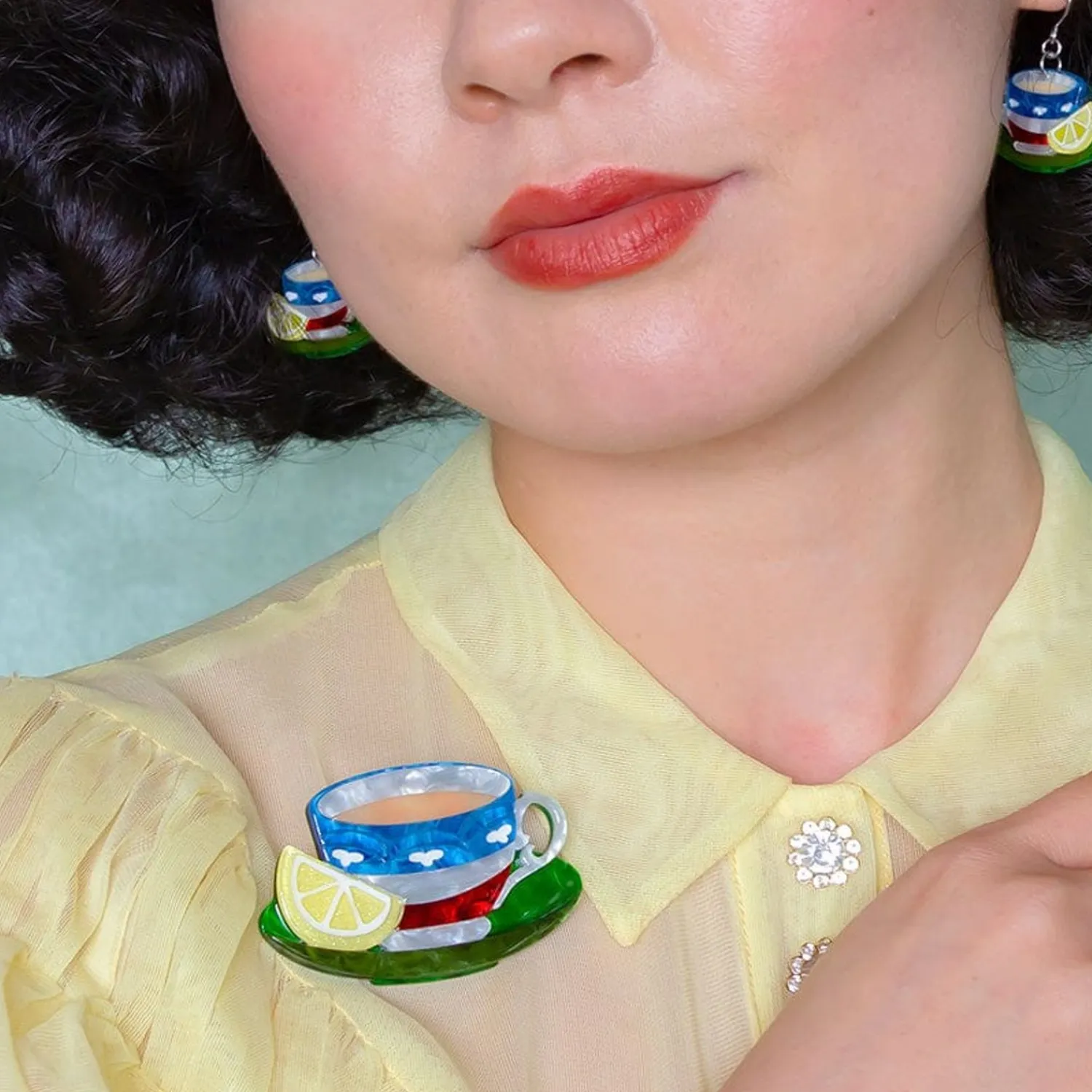 Cuppa Tea Brooch^Erstwilder Best