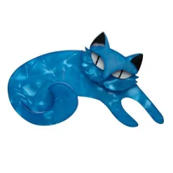 Curling Cassandra Cat Brooch^Erstwilder Best