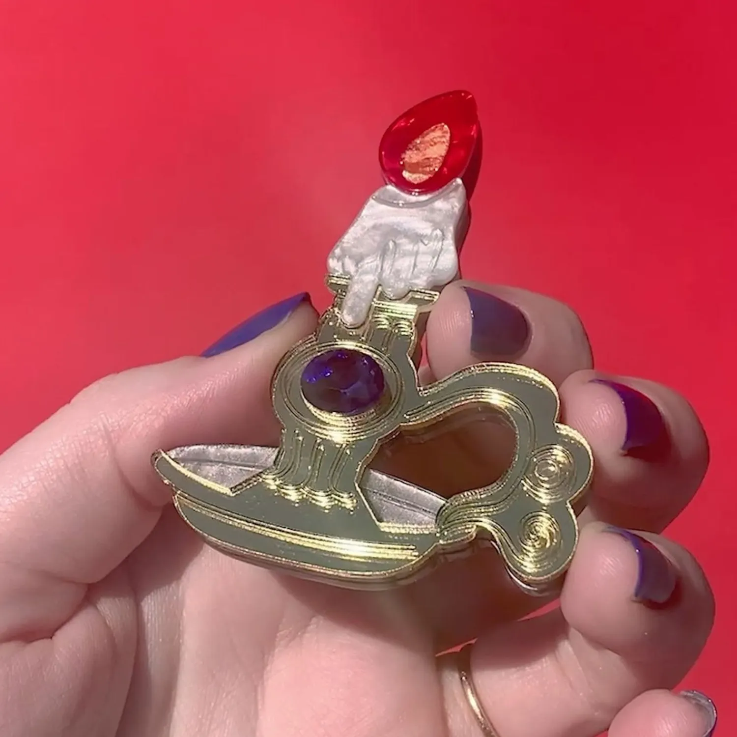 Curse The Darkness Brooch^Erstwilder Discount