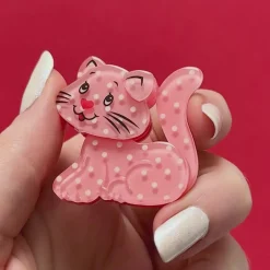 Custard Cat Mini Brooch^Erstwilder Online