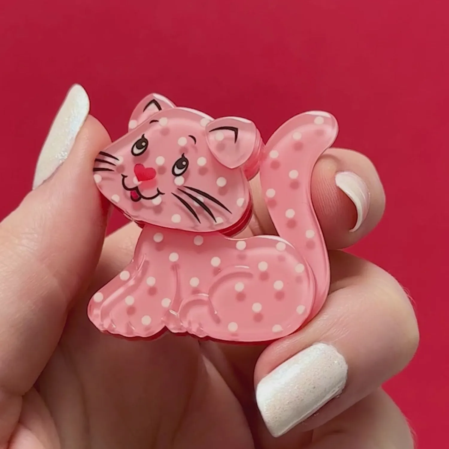 Custard Cat Mini Brooch^Erstwilder Online