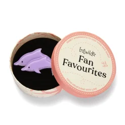 Dancing Dolphins Brooch^Erstwilder Clearance