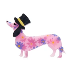 Dapper Dachsund Mini Brooch^Erstwilder Online