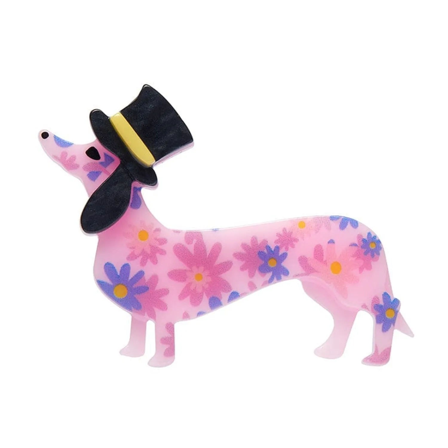 Dapper Dachsund Mini Brooch^Erstwilder Online