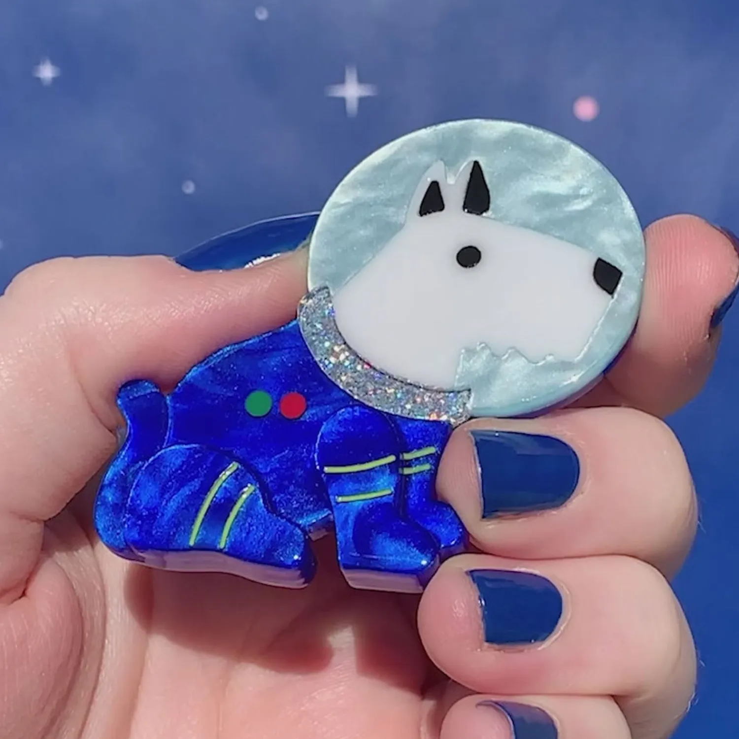 Daring Dogmonaut Brooch^Erstwilder Outlet