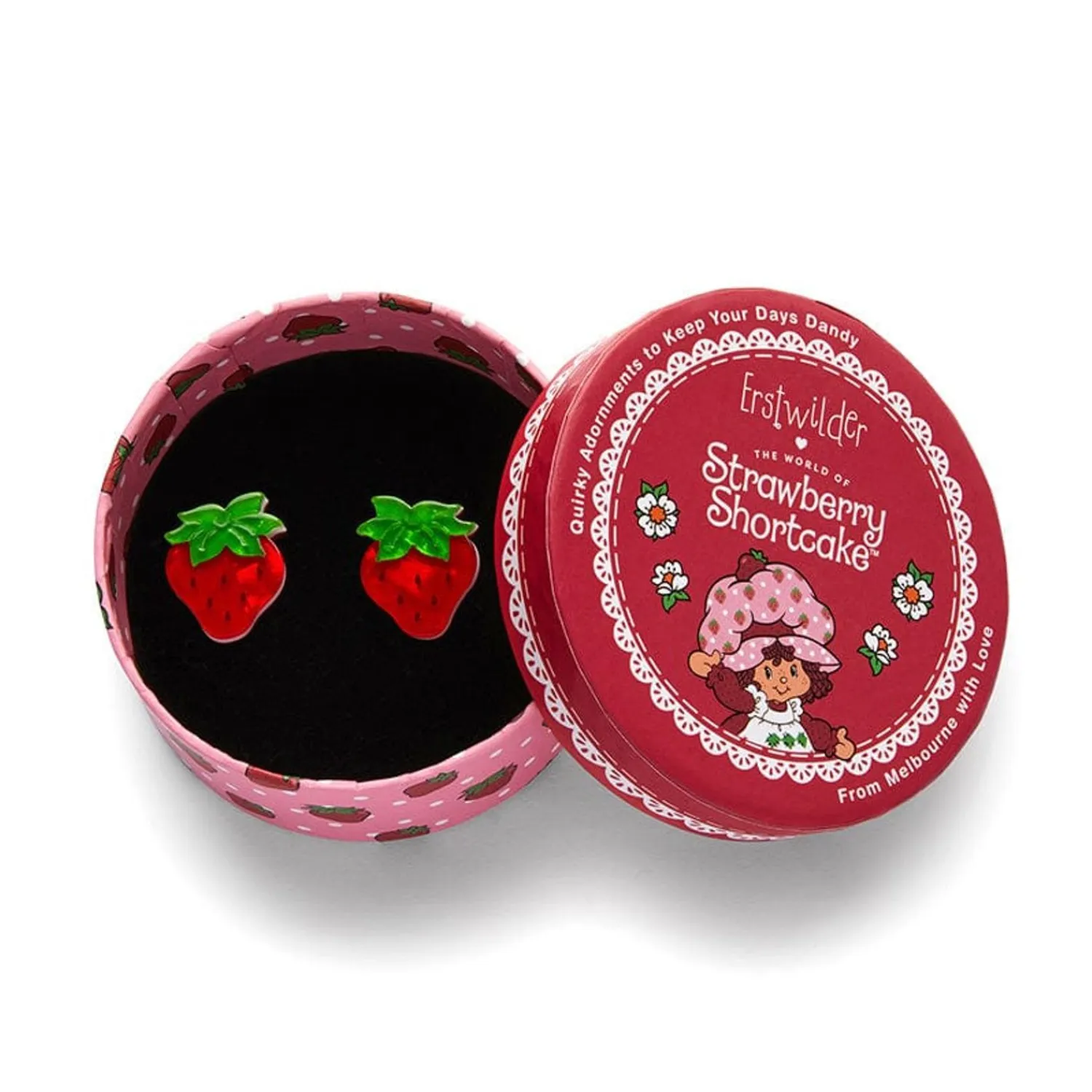 Darling Strawberry Stud Earrings^Erstwilder Discount