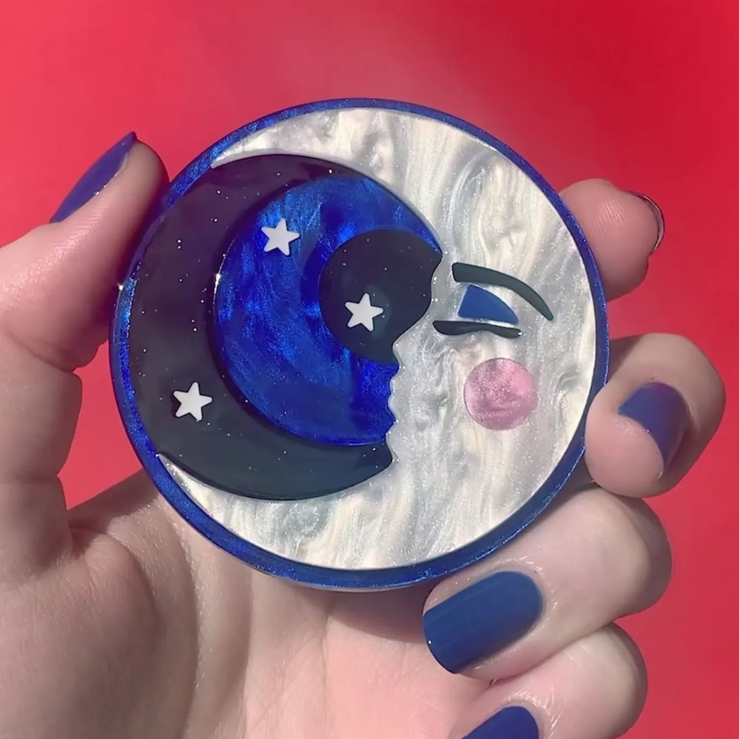 Dead Of Night Brooch^Erstwilder New