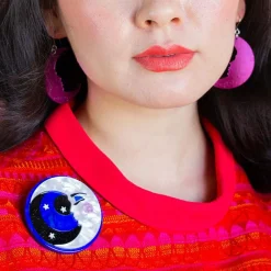 Dead Of Night Brooch^Erstwilder New