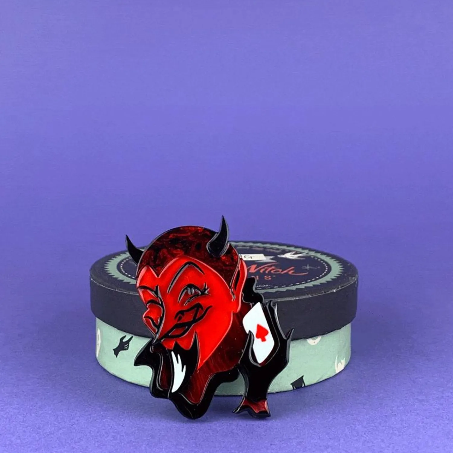 Deal With The Devil Brooch^Erstwilder Outlet