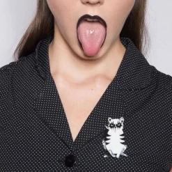 Detroit Rock City Cat Brooch^Erstwilder Best