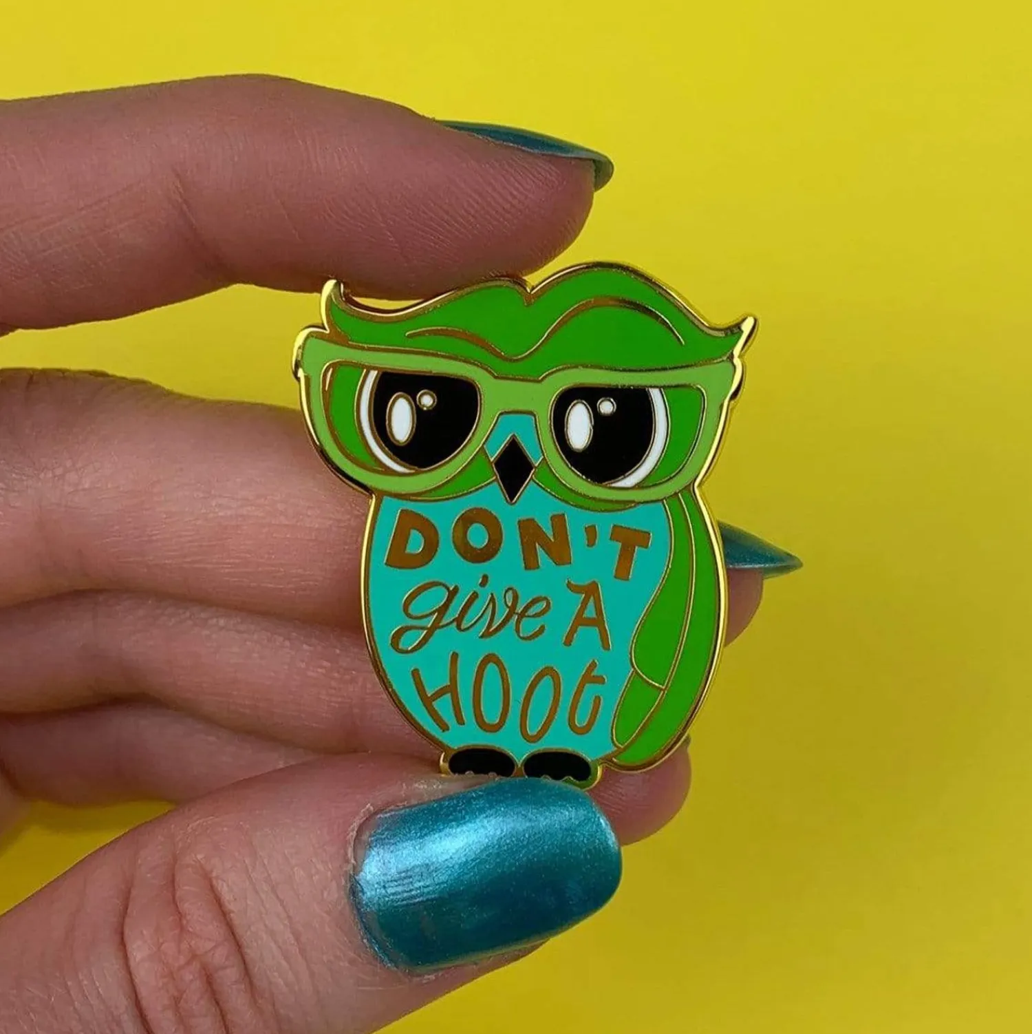Don'T Give A Hoot Enamel Pin^Erstwilder Hot