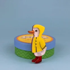 Duck, Duck, Splash! Brooch^Erstwilder Clearance
