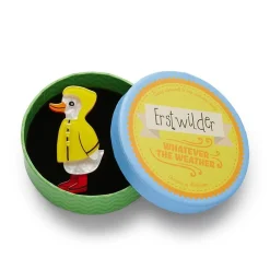 Duck, Duck, Splash! Brooch^Erstwilder Clearance