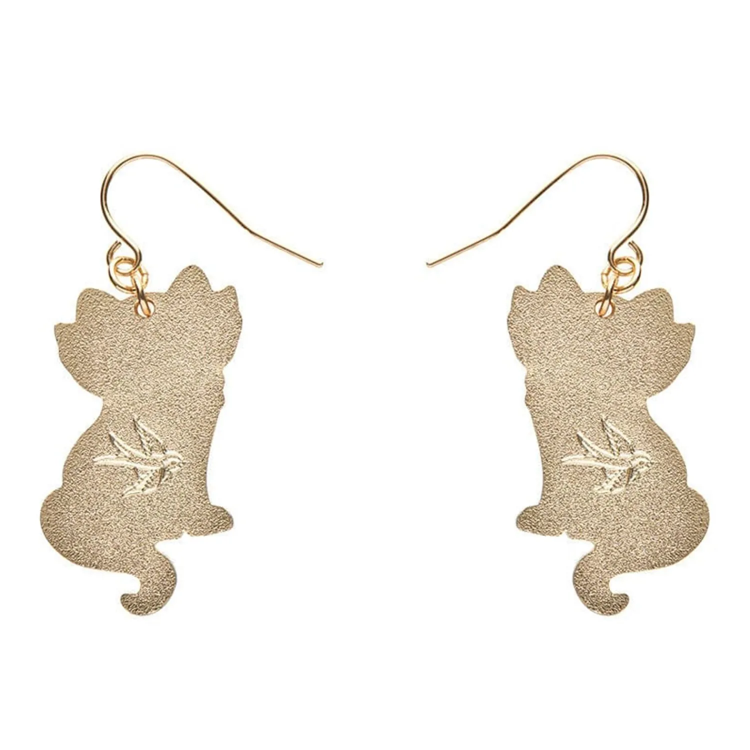 Elissa The Rainbow Cat Enamel Drop Earrings^Erstwilder Outlet