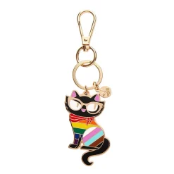 Elissa The Rainbow Cat Enamel Key Ring^Erstwilder Discount