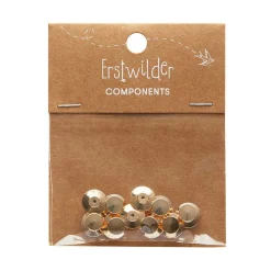 Enamel Pin Metal Locking Clasp 10-Pack - Gold^Erstwilder Sale