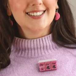 Essential Ingredients Brooch - Pink^Erstwilder