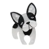 Fabian The French Bulldog Brooch^Erstwilder Hot