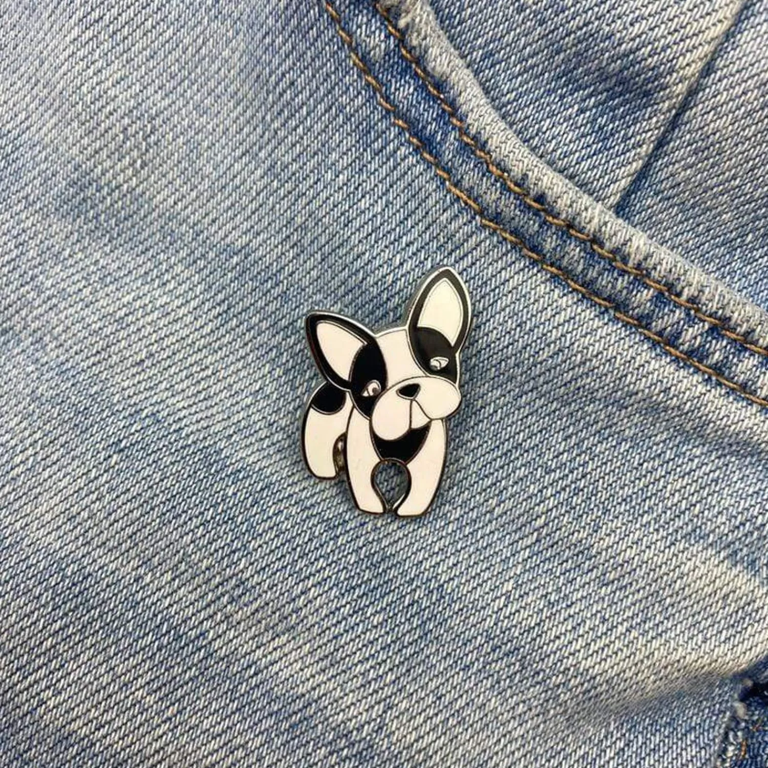 Fabian The French Bulldog Enamel Pin^Erstwilder Outlet