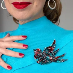 Fancie Jo Sparrow Brooch^Erstwilder Discount
