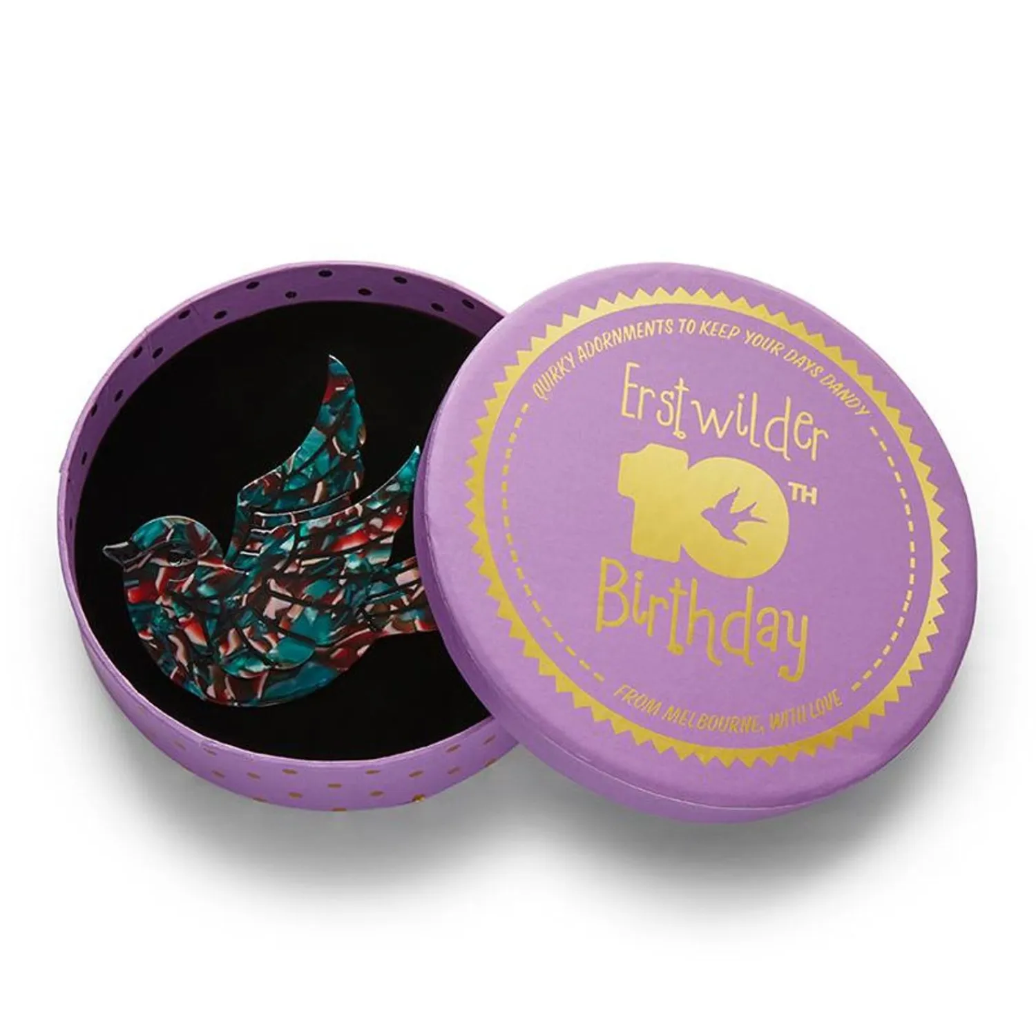 Fancie Jo Sparrow Brooch^Erstwilder Discount