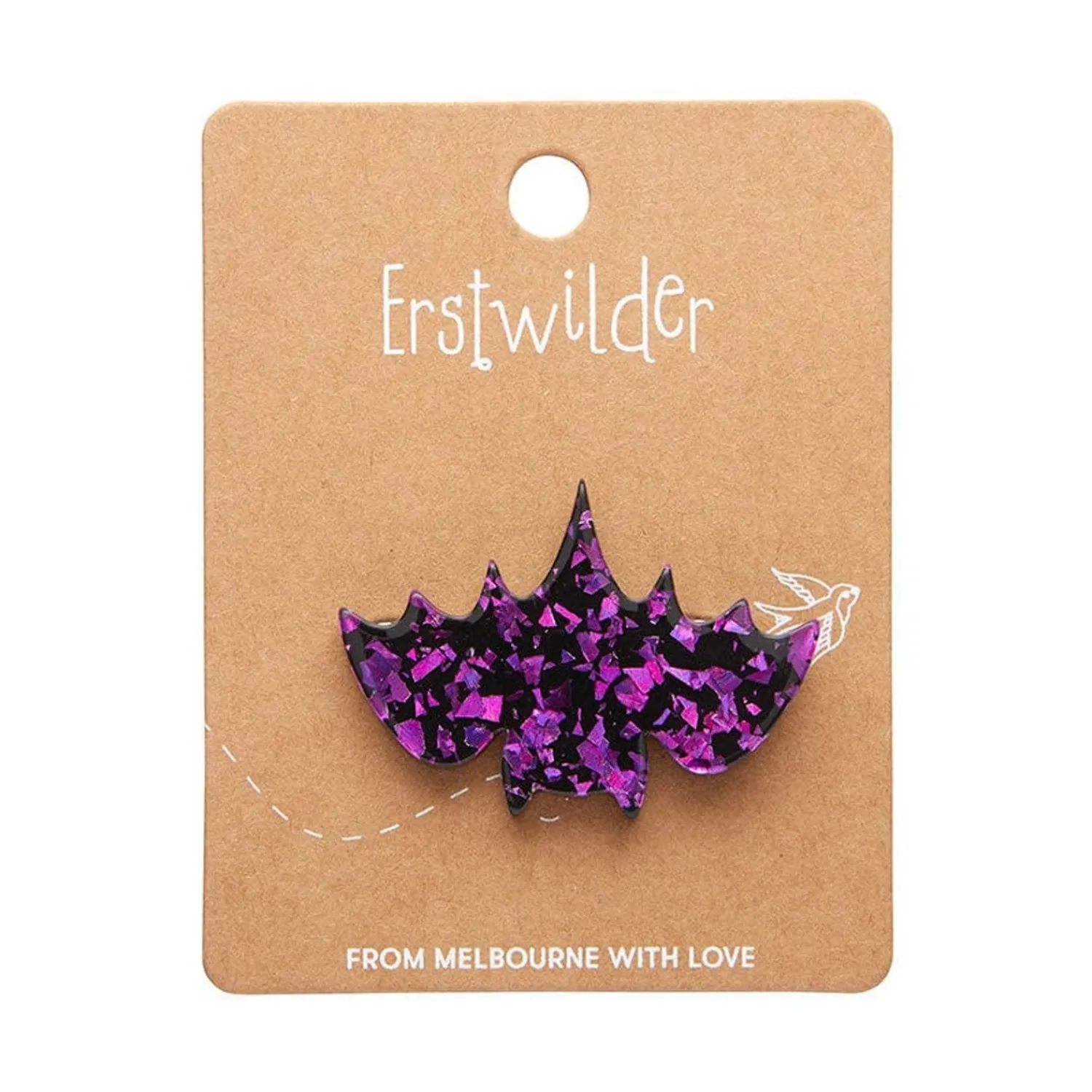 Fang Time Bat Mini Brooch^Erstwilder Online