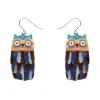 Feather Dress Drop Earrings^Erstwilder Outlet