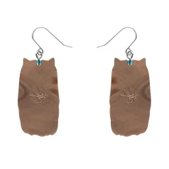 Feather Dress Drop Earrings^Erstwilder Outlet
