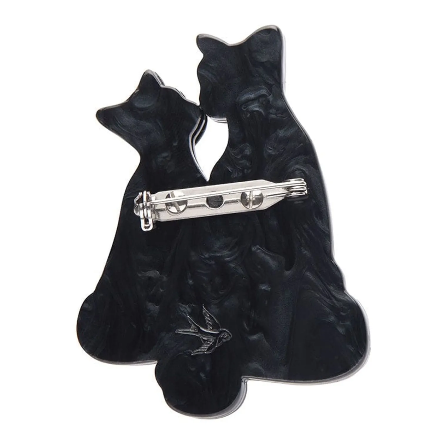 Feline Embrace Brooch^Erstwilder