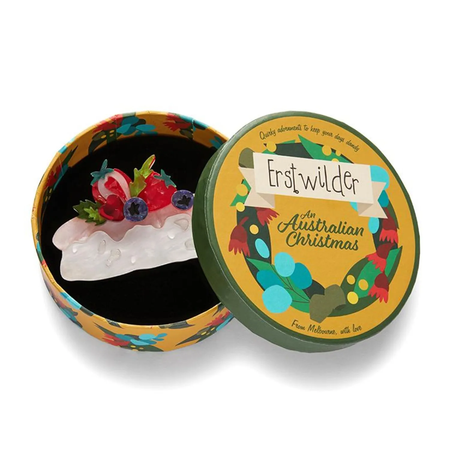 Festive Pavlova Brooch^Erstwilder Online