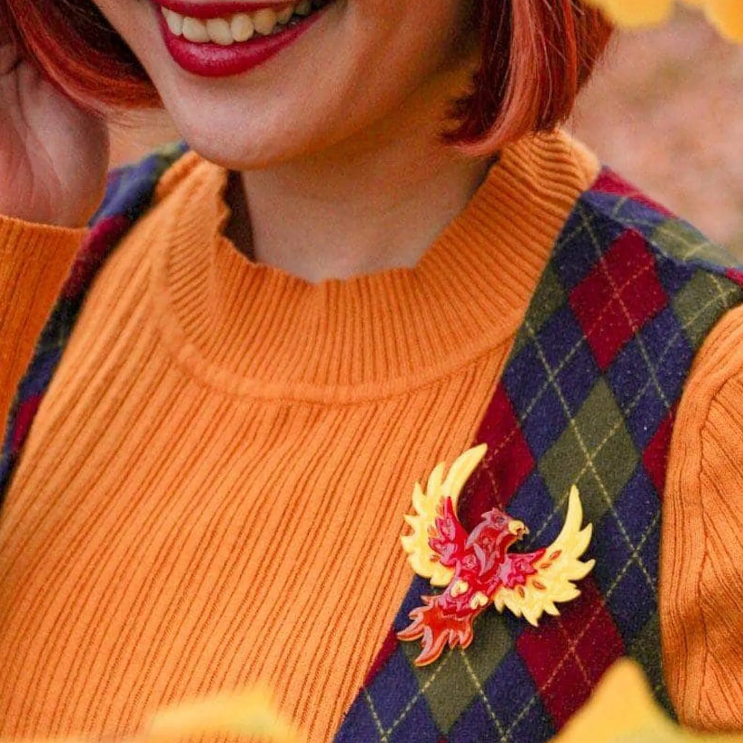 Fiery Fawkes Brooch^Erstwilder New