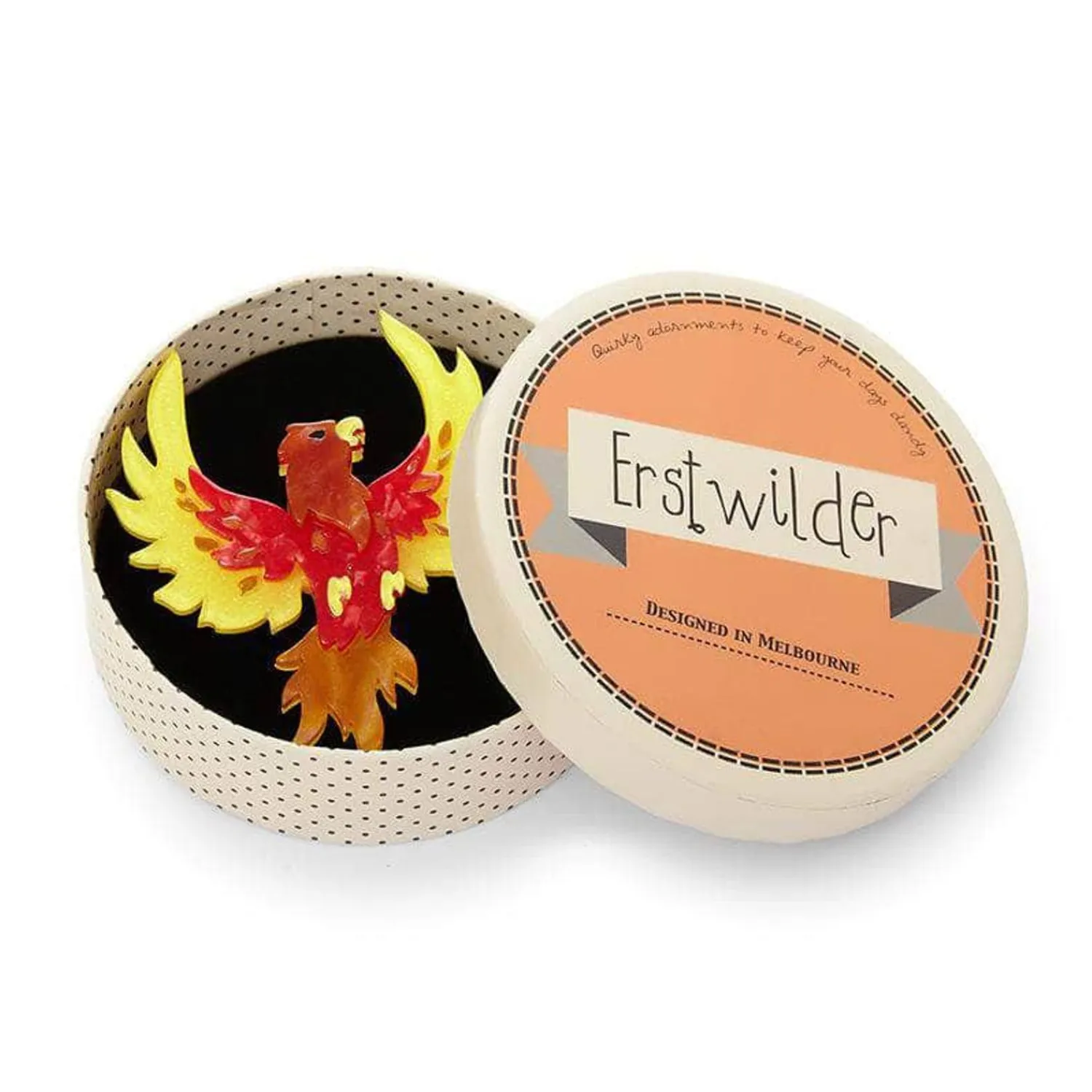 Fiery Fawkes Brooch^Erstwilder New