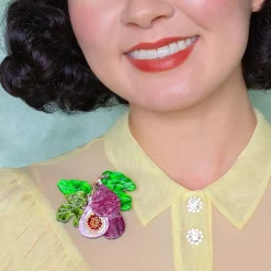 Fig Monday Brooch^Erstwilder