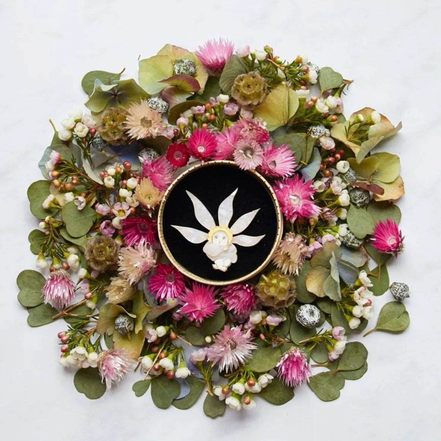 Flannel Flower Brooch^Erstwilder Online
