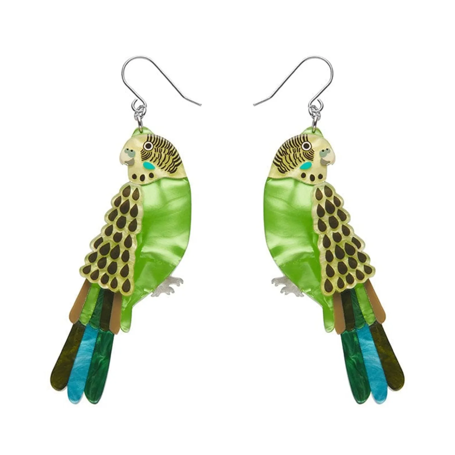 Flossie The Budgie Drop Earrings^Erstwilder Discount